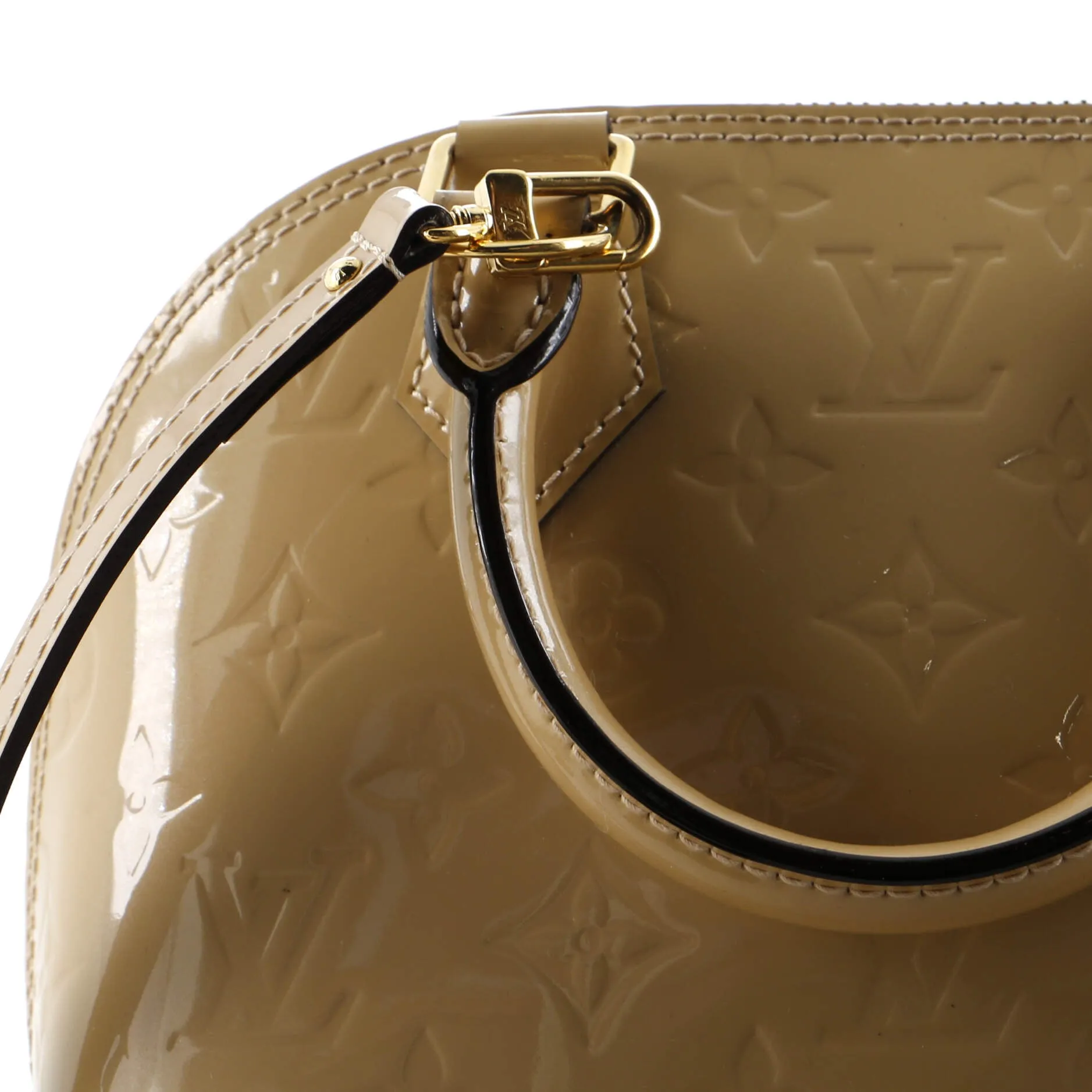 Alma Handbag Monogram Vernis BB