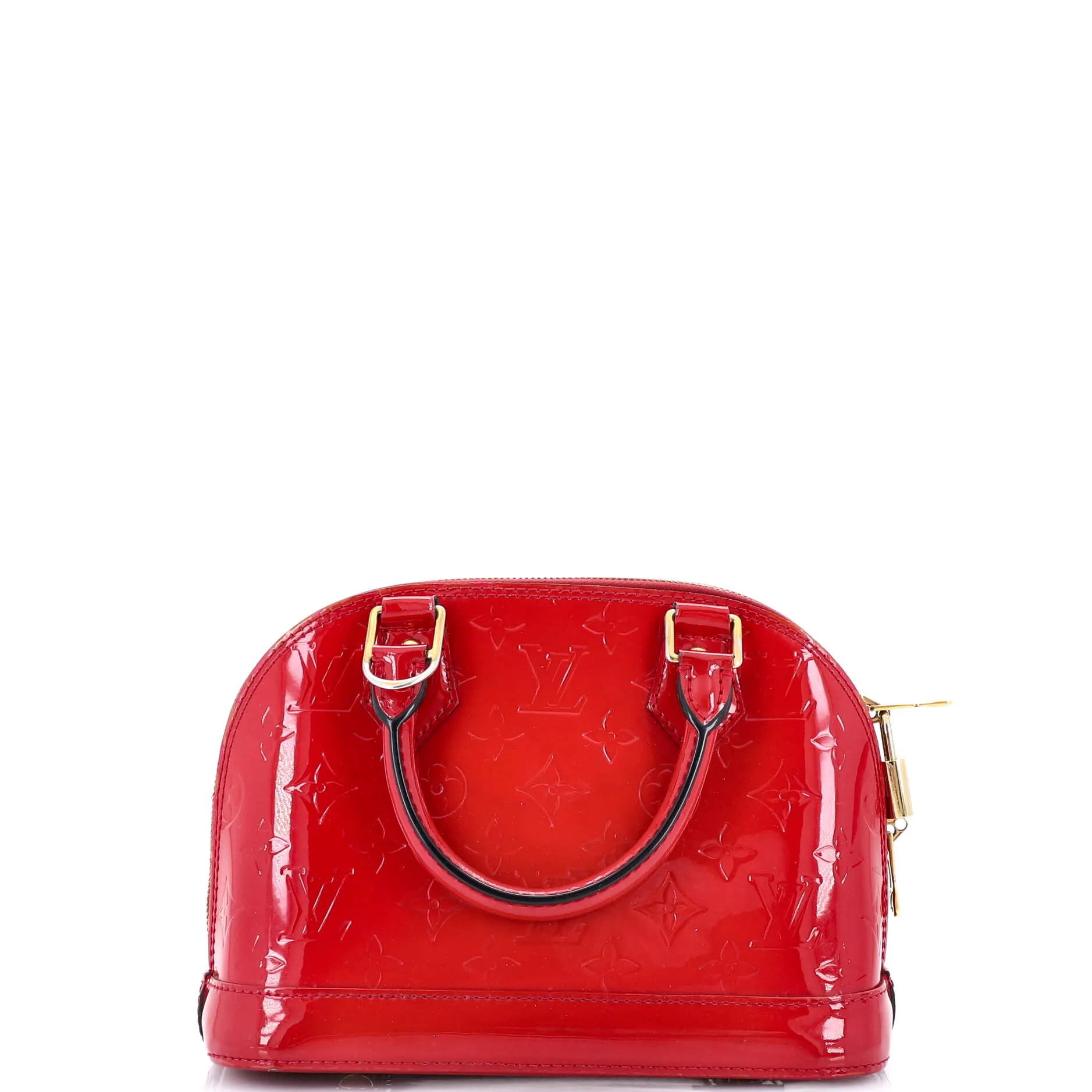 Alma Handbag Monogram Vernis BB
