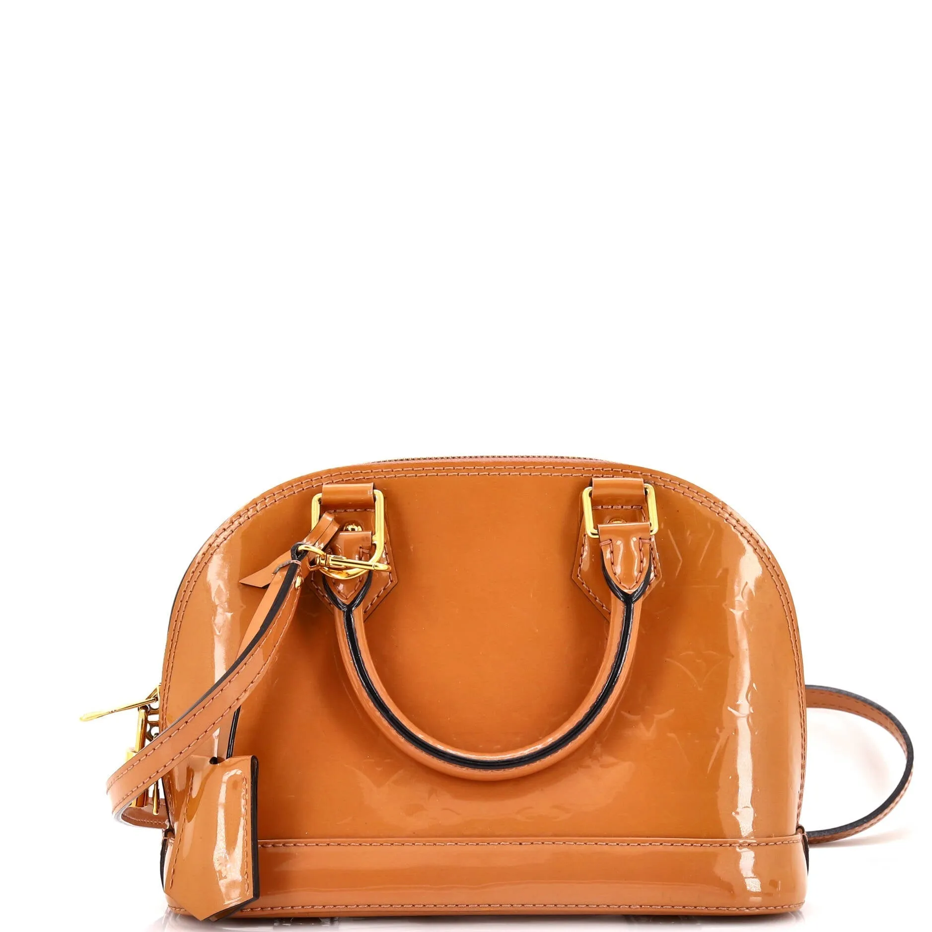 Alma Handbag Monogram Vernis BB