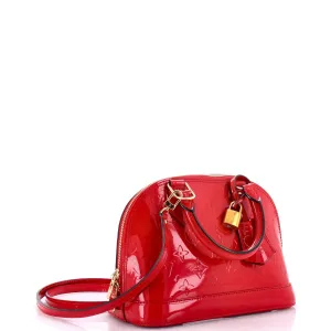 Alma Handbag Monogram Vernis BB