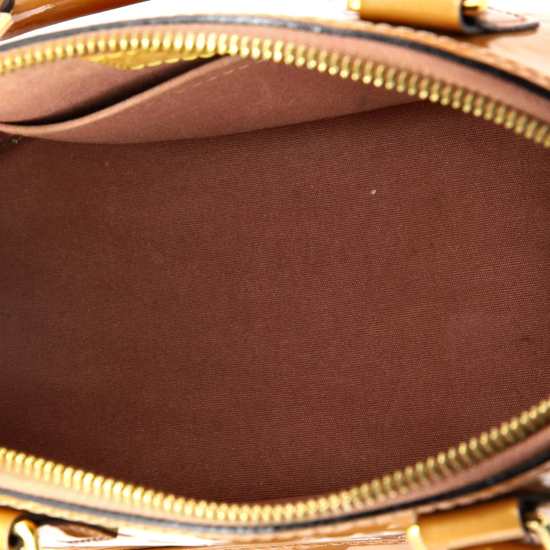 Alma Handbag Monogram Vernis BB