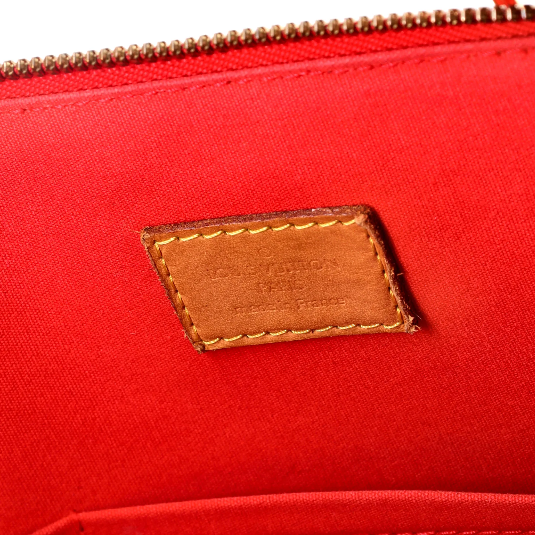 Alma Handbag Monogram Vernis GM