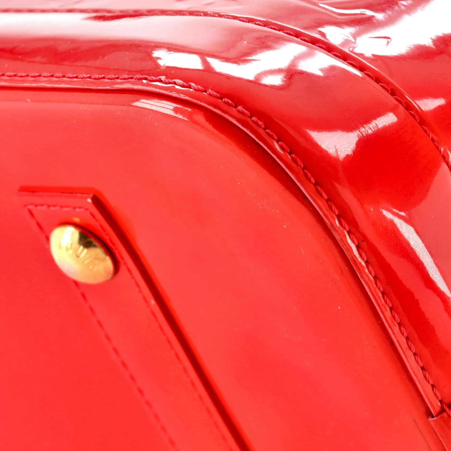 Alma Handbag Monogram Vernis GM