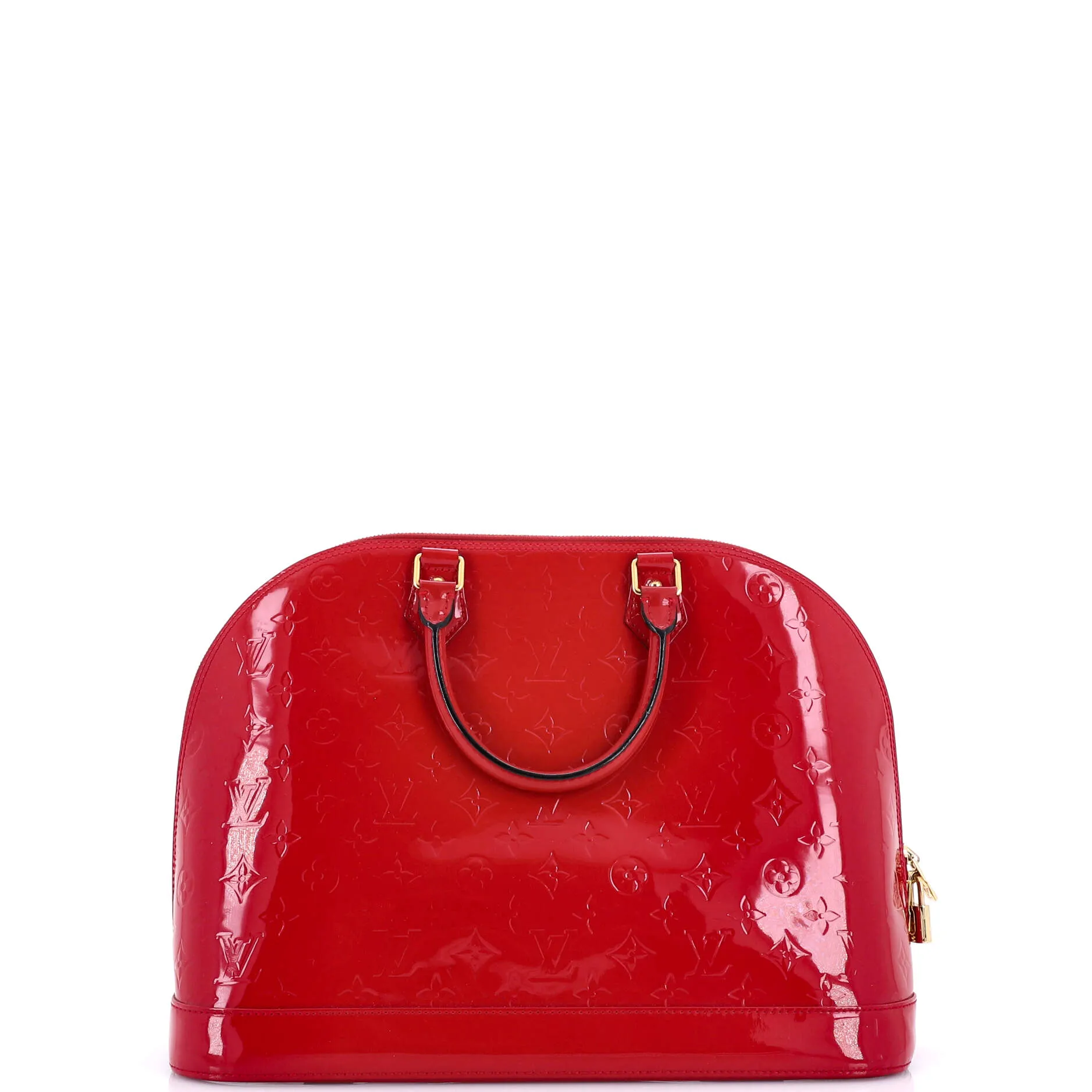 Alma Handbag Monogram Vernis GM