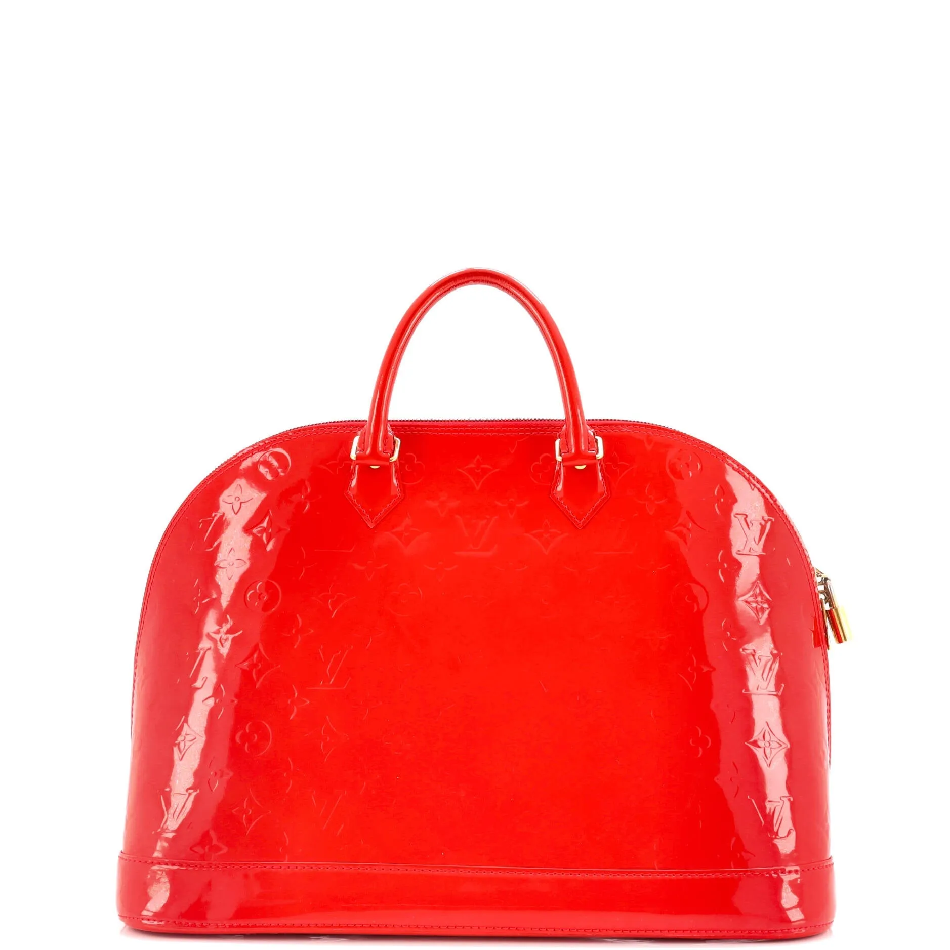 Alma Handbag Monogram Vernis GM