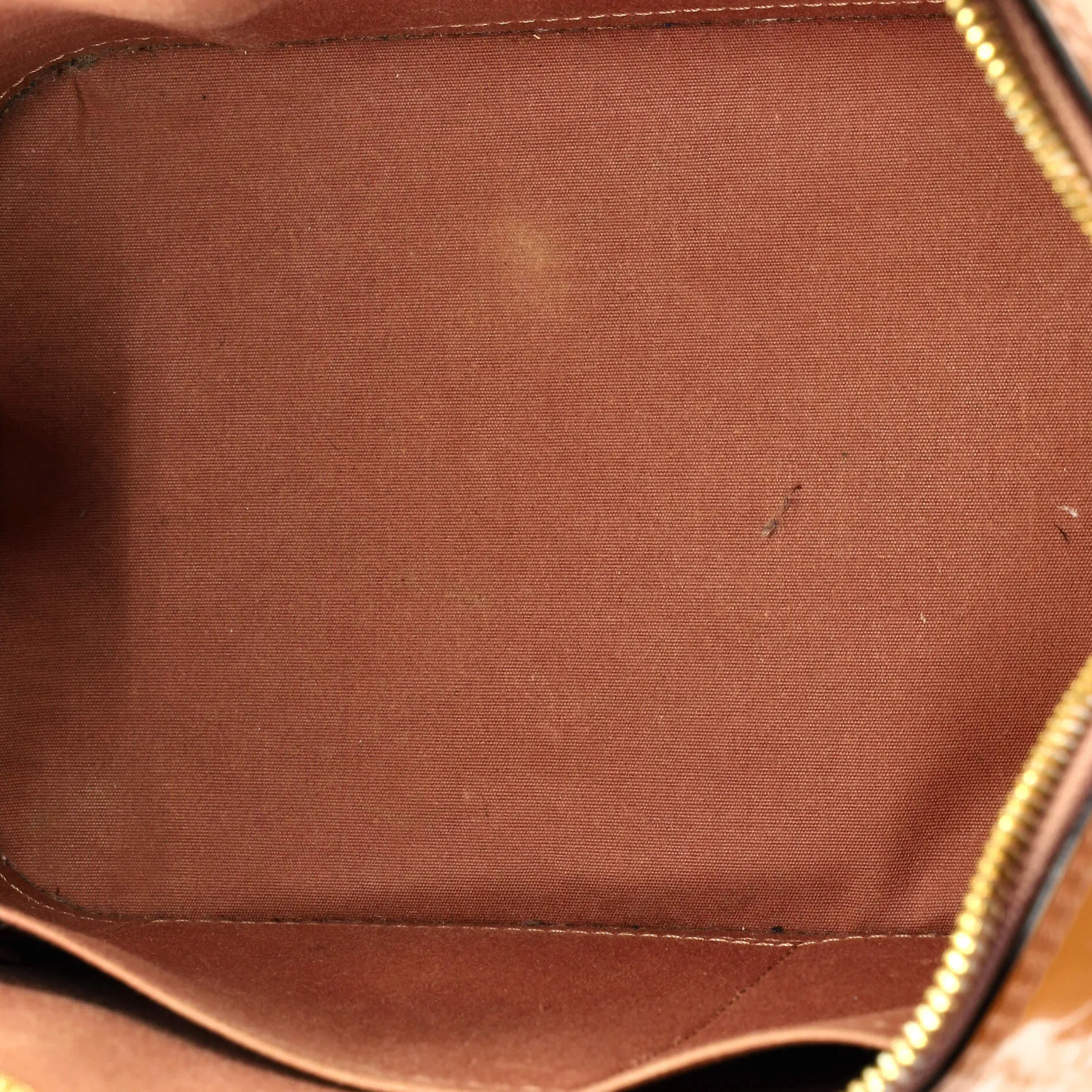 Alma Handbag Monogram Vernis PM