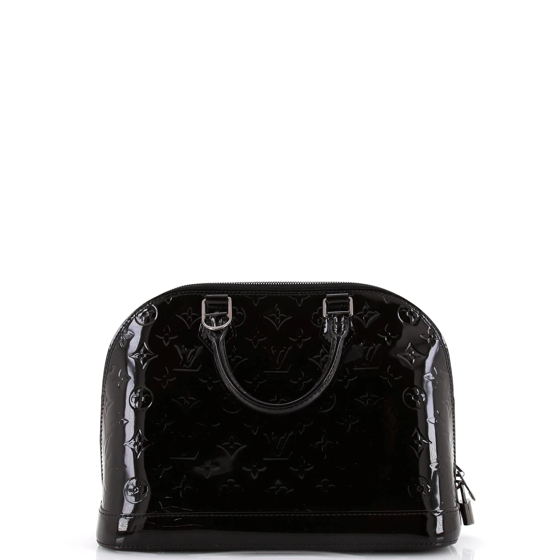 Alma Handbag Monogram Vernis PM