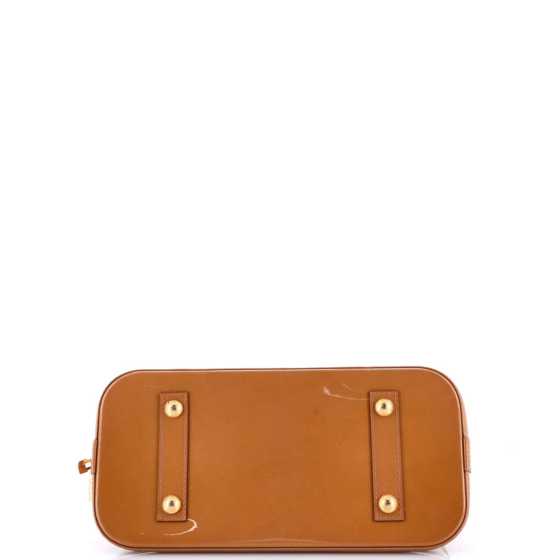 Alma Handbag Monogram Vernis PM