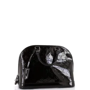 Alma Handbag Monogram Vernis PM
