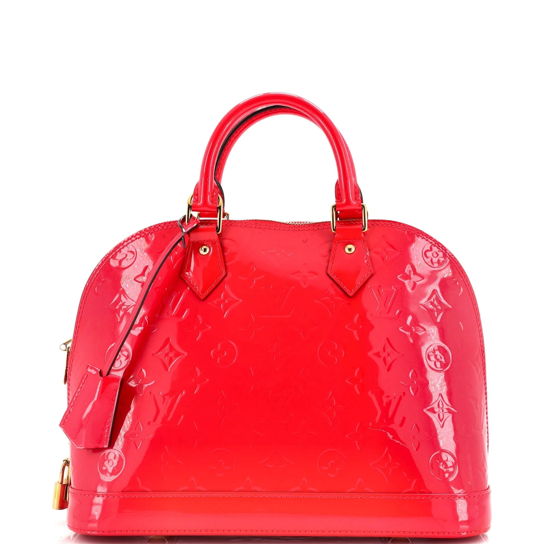 Alma Handbag Monogram Vernis PM