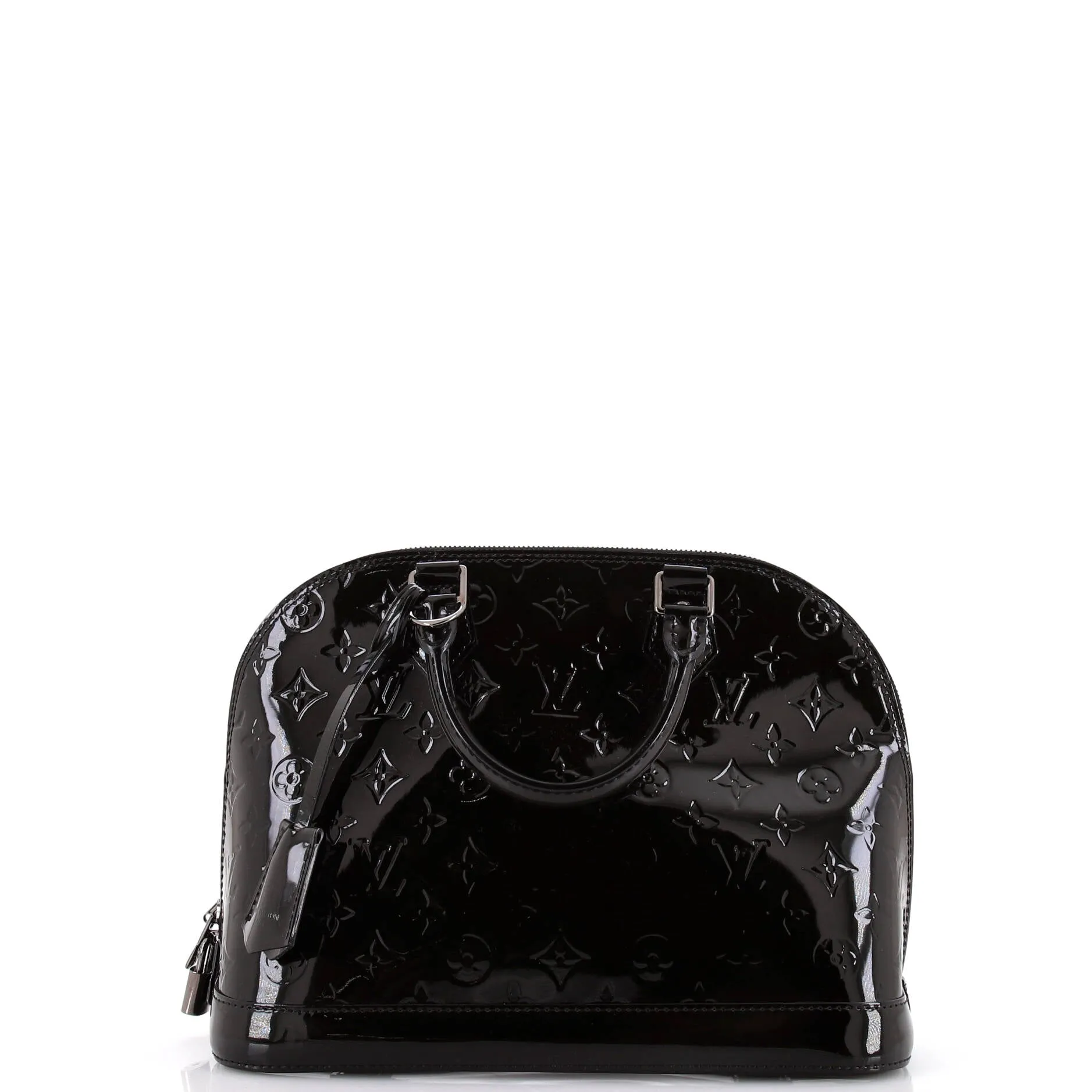 Alma Handbag Monogram Vernis PM