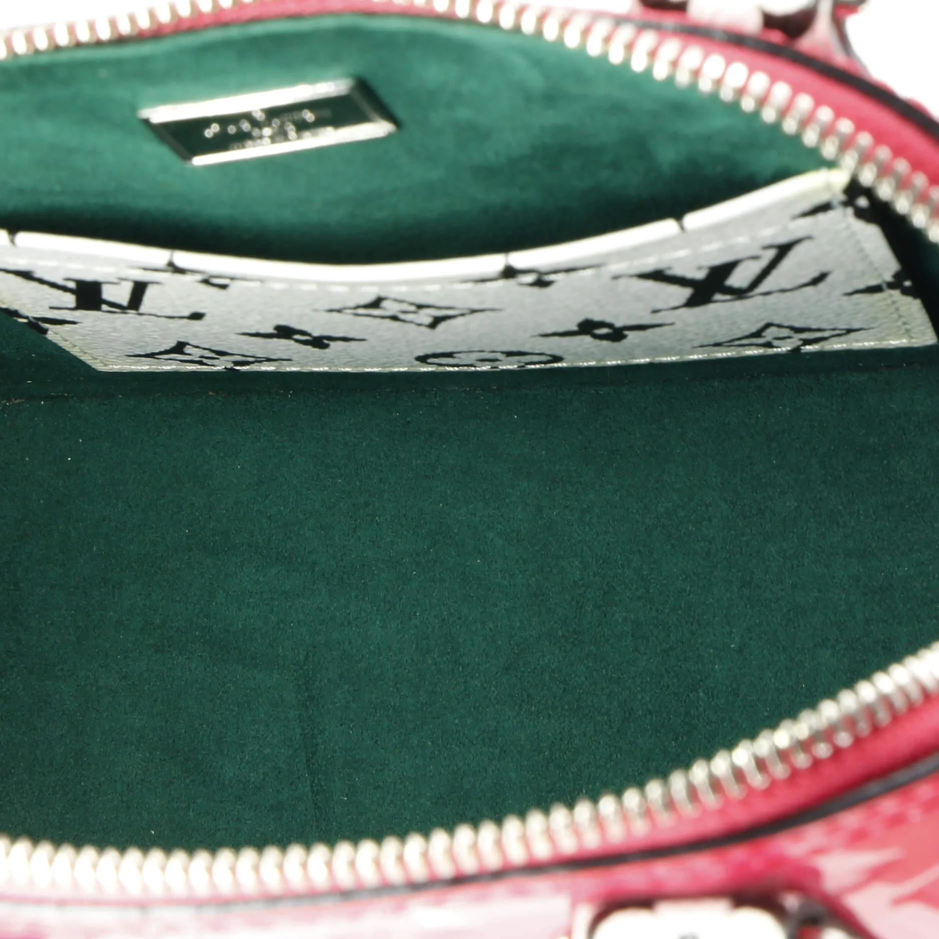 Alma Handbag Monogram Vernis with Monogram Canvas and Epi Leather BB