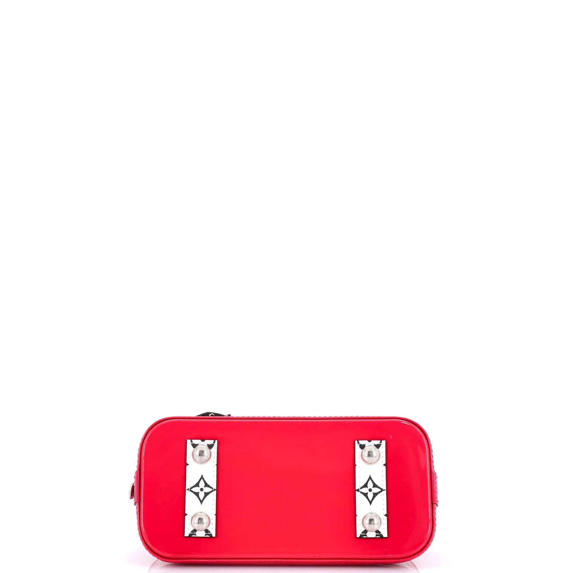 Alma Handbag Monogram Vernis with Monogram Canvas and Epi Leather BB