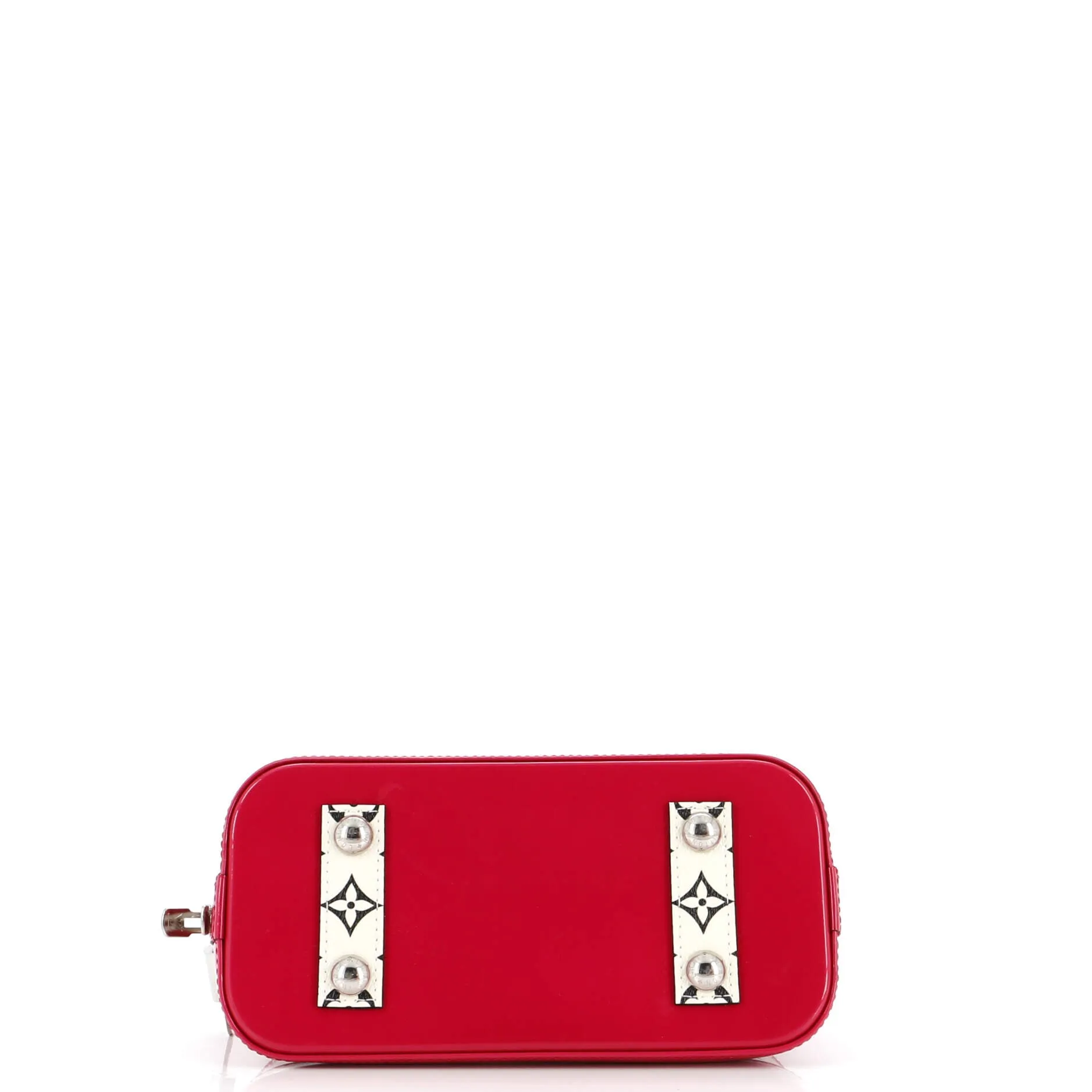 Alma Handbag Monogram Vernis with Monogram Canvas and Epi Leather BB