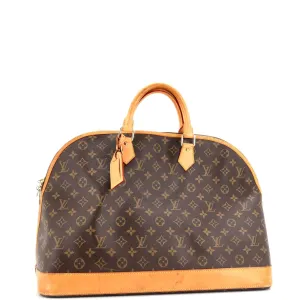 Alma Voyage Handbag Monogram Canvas MM
