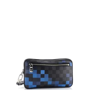 Alpha Clutch Limited Edition Damier Graphite Pixel