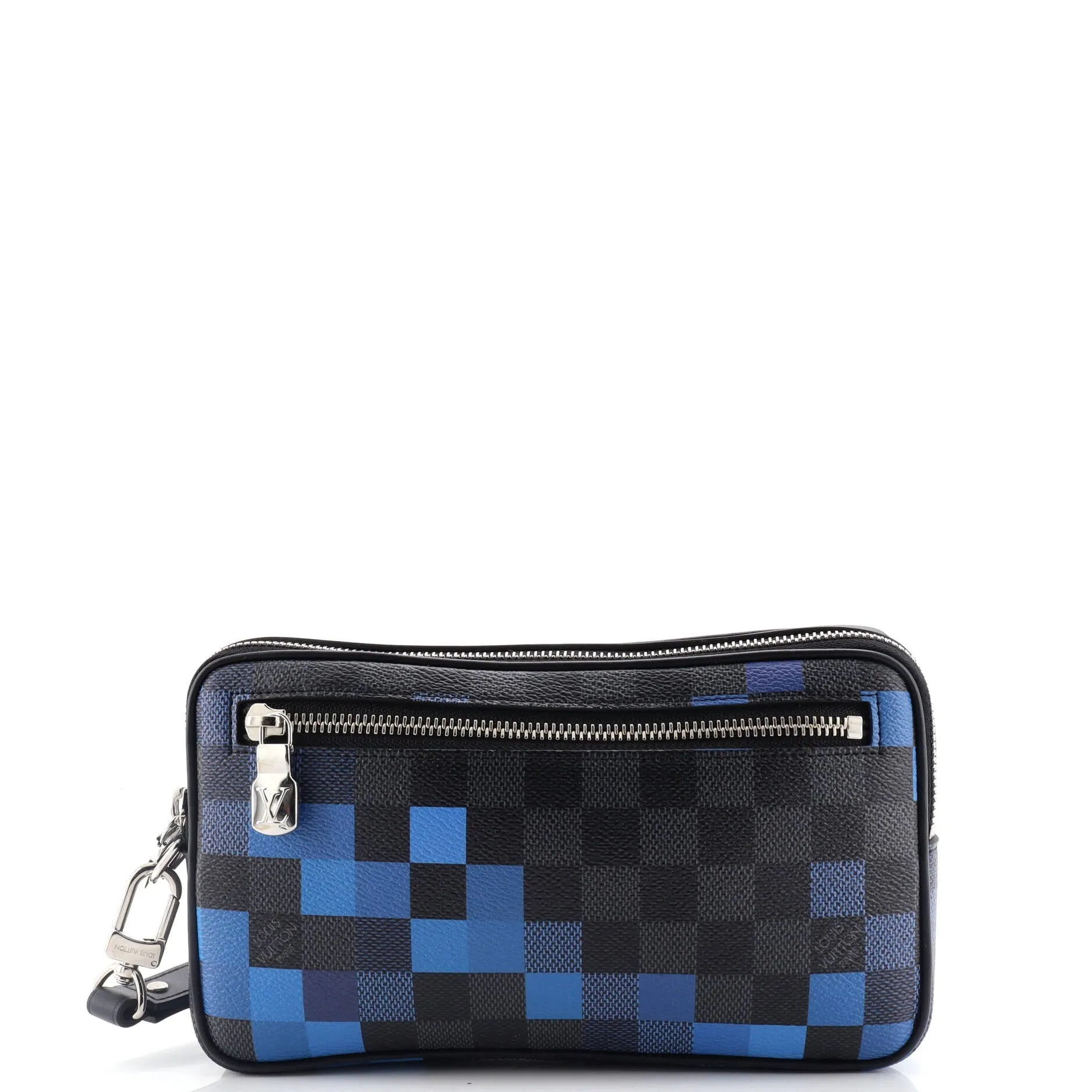 Alpha Clutch Limited Edition Damier Graphite Pixel