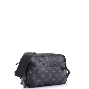 Alpha Messenger Bag Monogram Eclipse Canvas