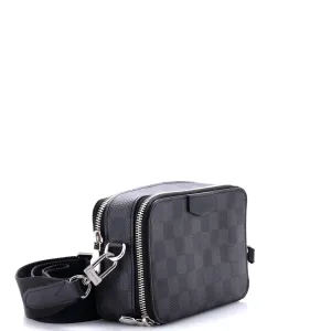 Alpha Wearable Wallet Damier Graphite