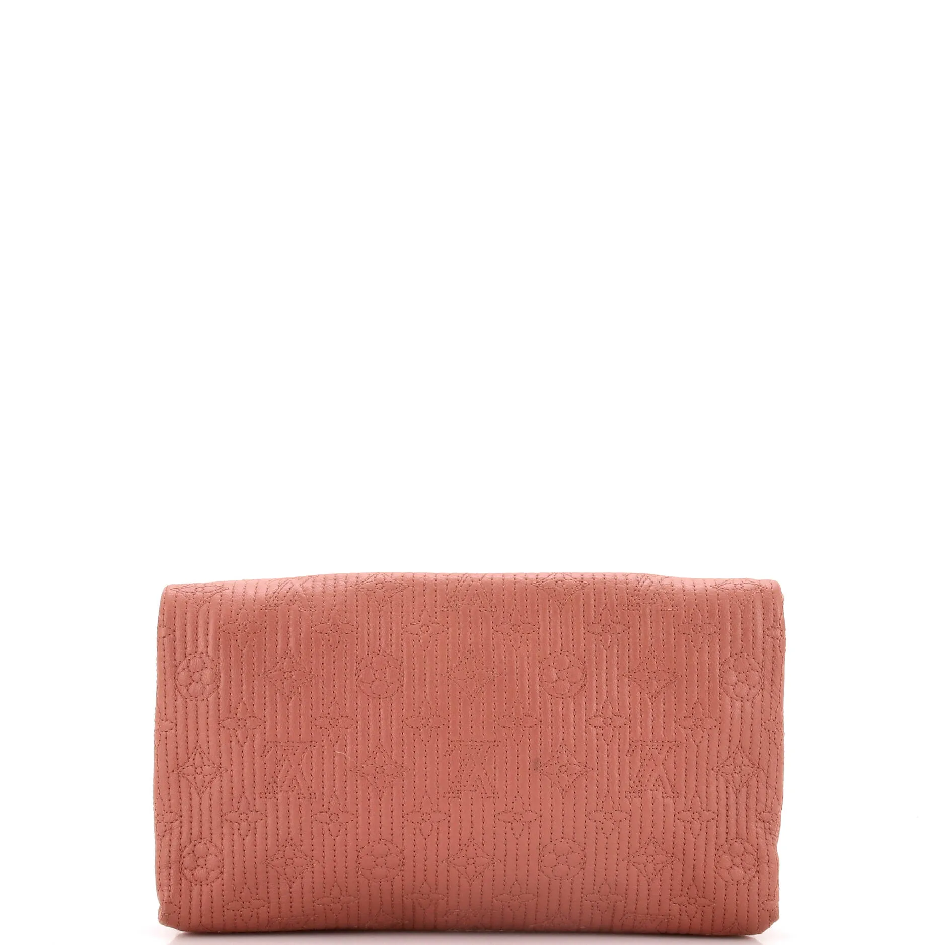 Altair Clutch Quilted Monogram Leather