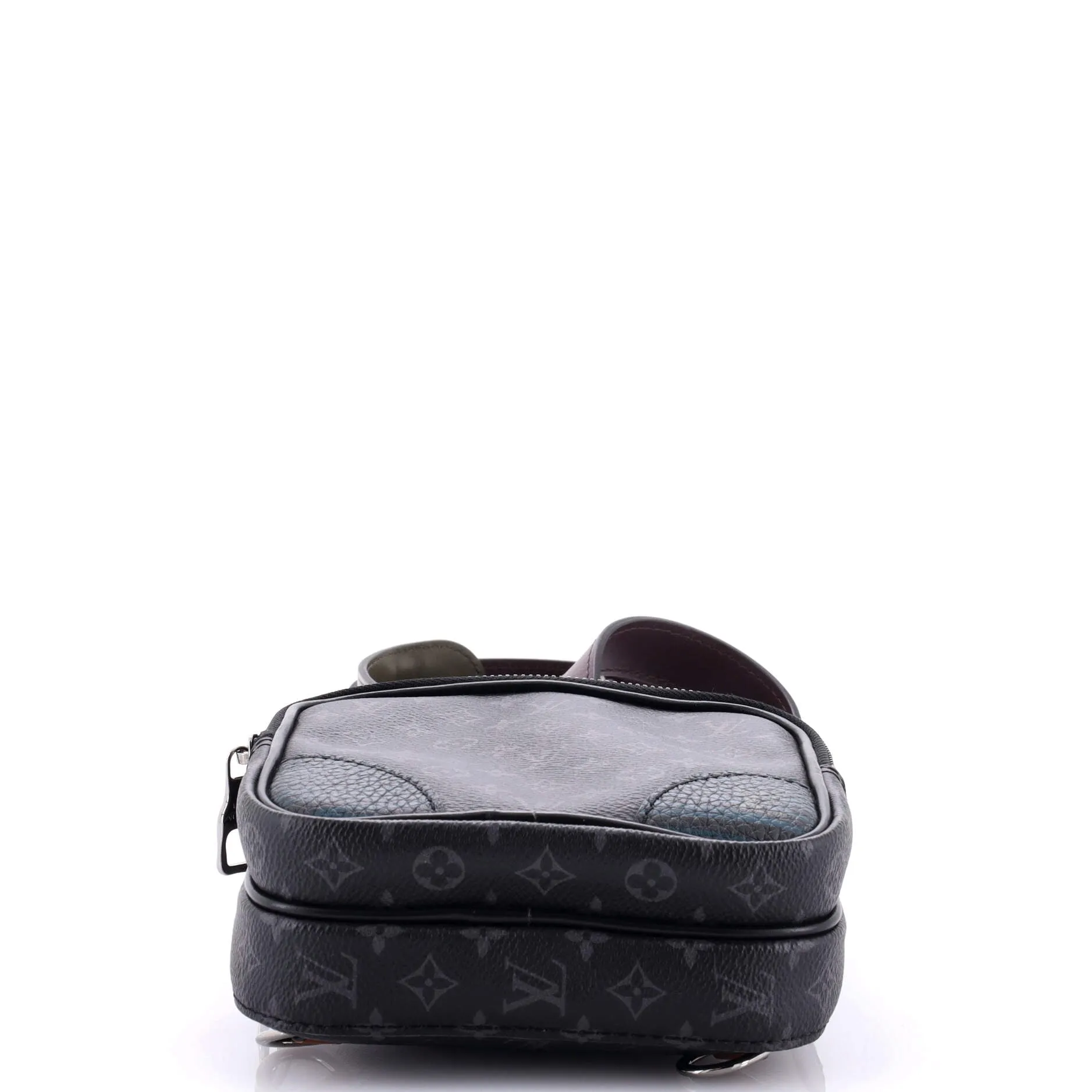 Amazone Sling Bag Patchwork Monogram Eclipse Canvas and Printed Leather