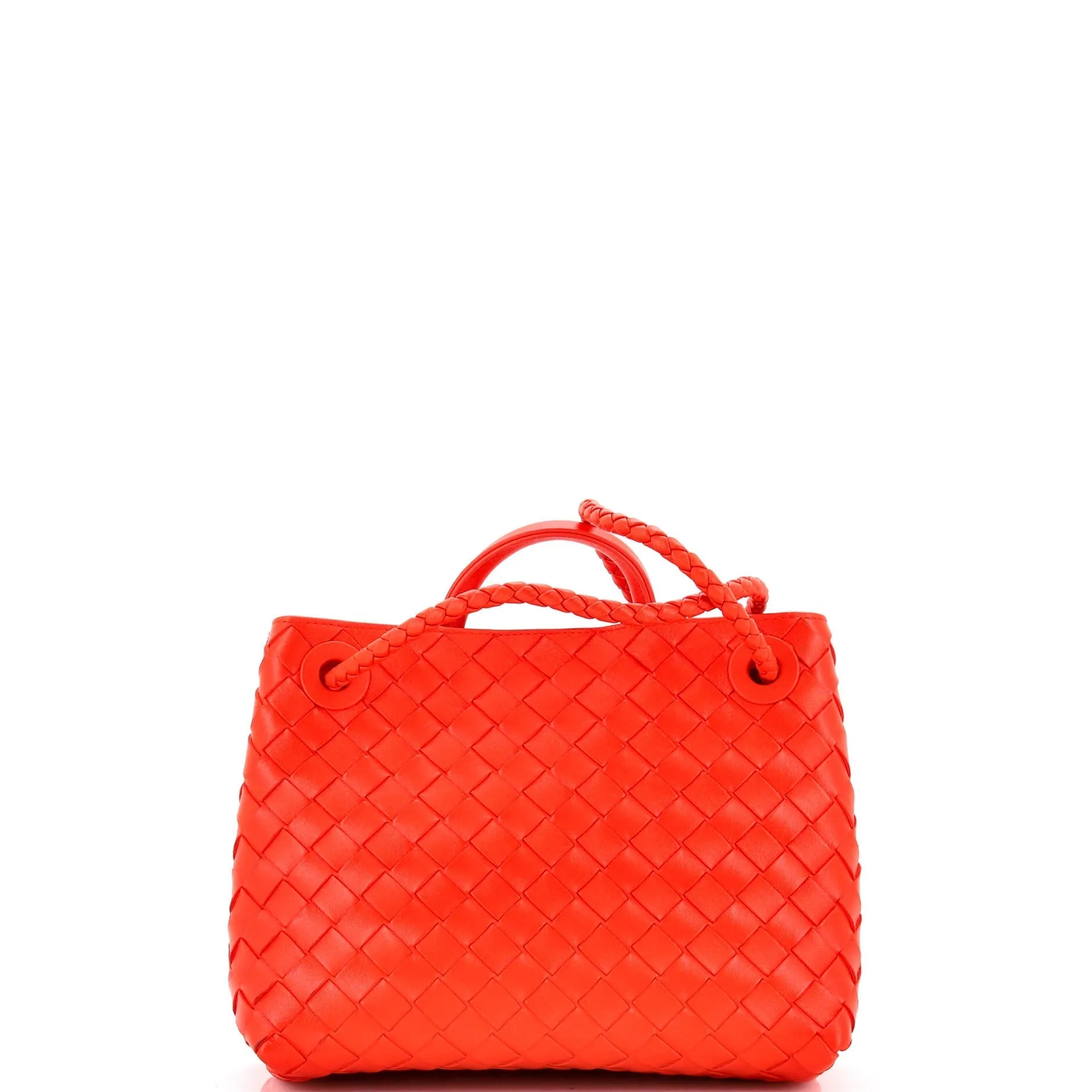 Andiamo Top Handle Bag Intrecciato Nappa Small