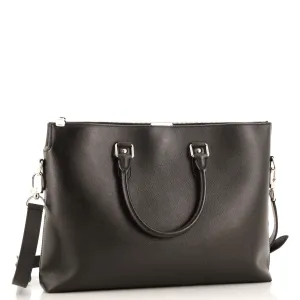 Anton Soft Briefcase Taiga Leather