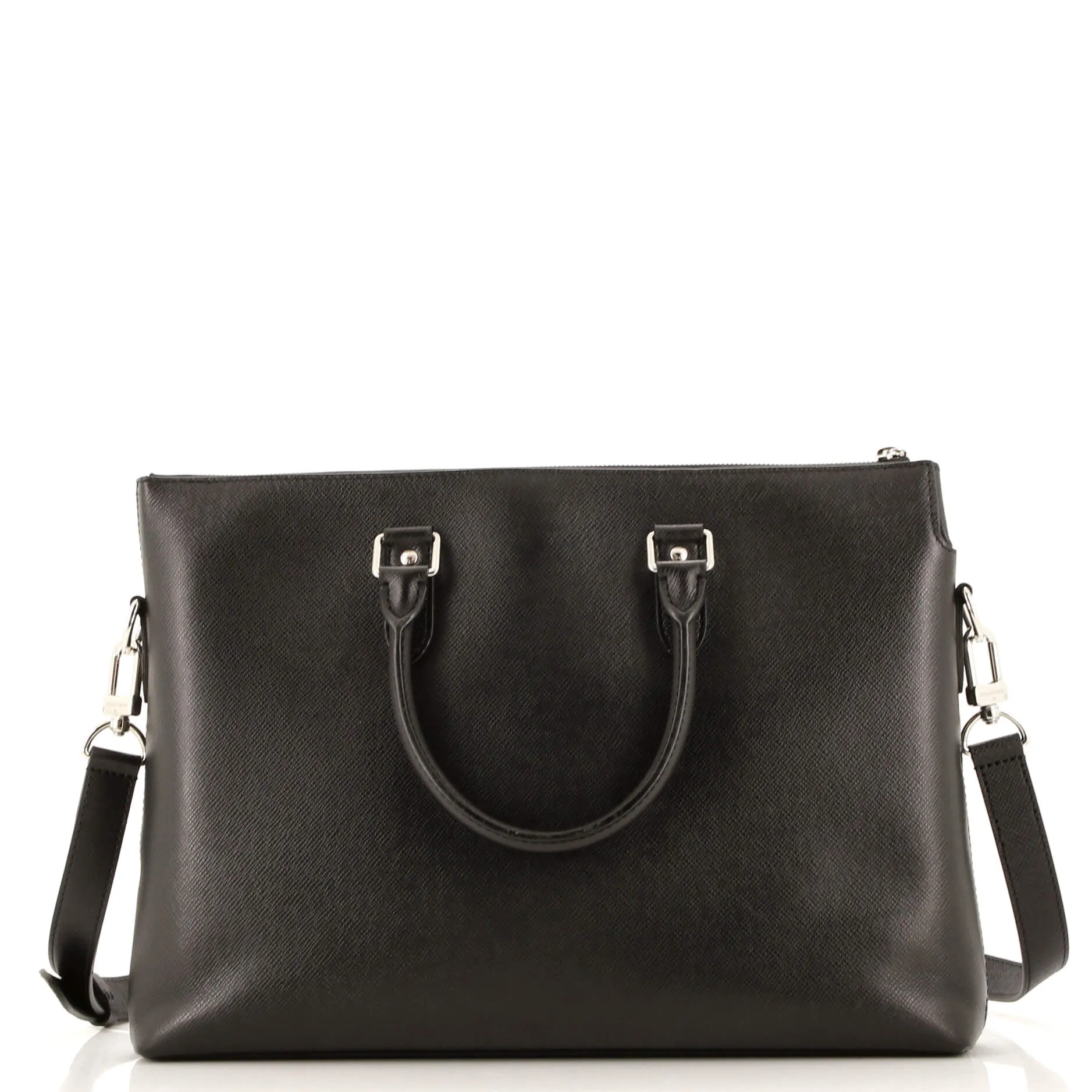Anton Soft Briefcase Taiga Leather