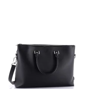 Anton Soft Briefcase Taiga Leather