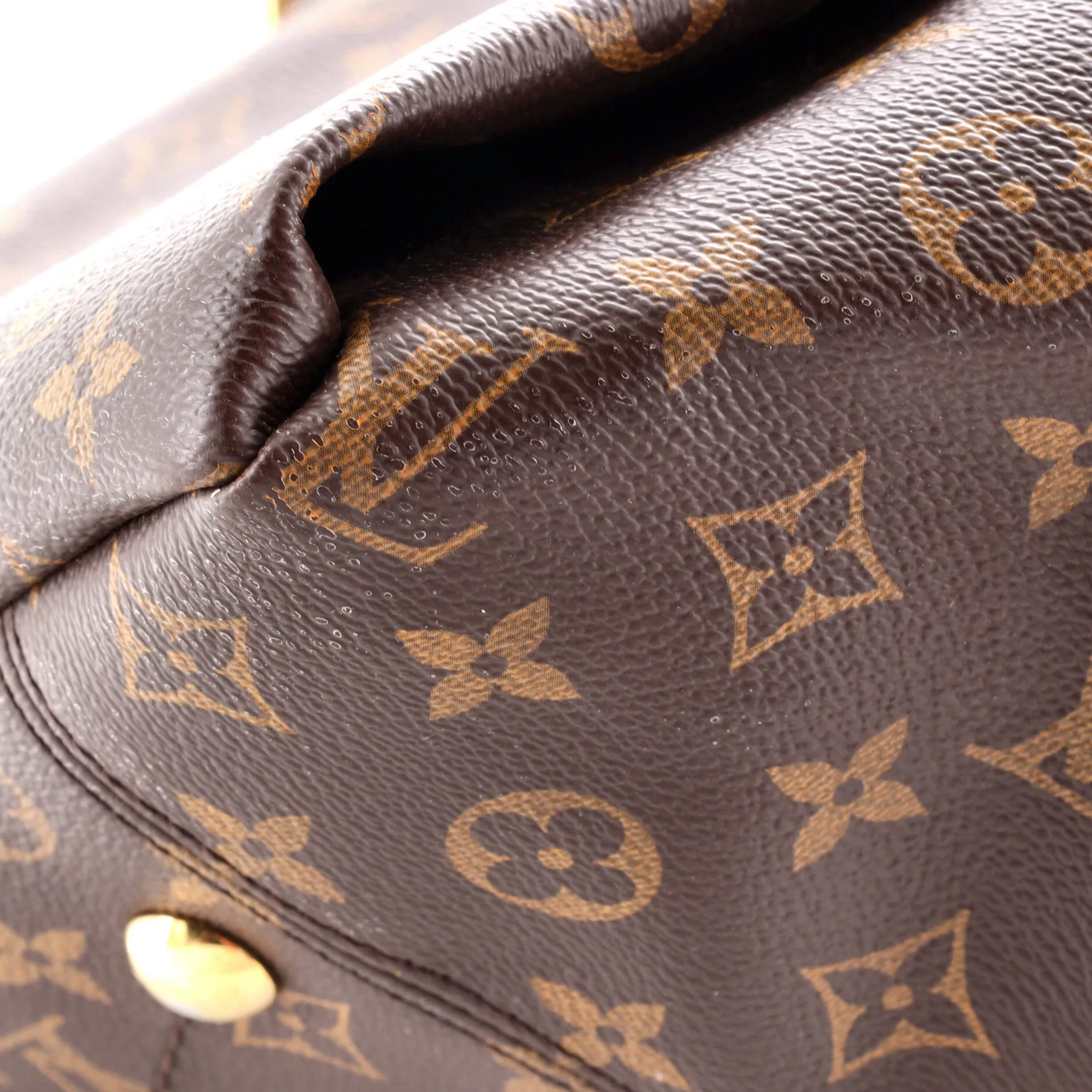 Artsy Handbag Monogram Canvas MM
