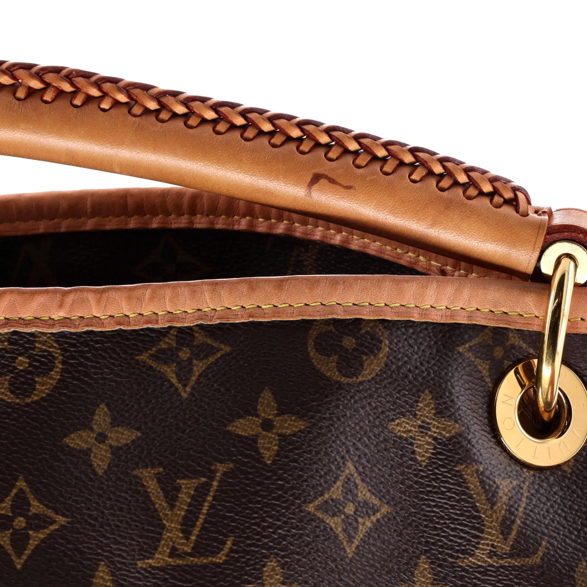Artsy Handbag Monogram Canvas MM