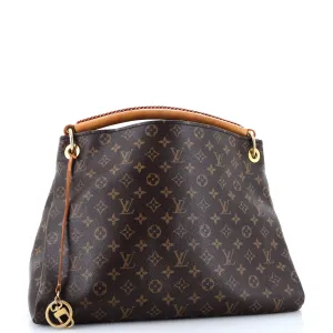 Artsy Handbag Monogram Canvas MM