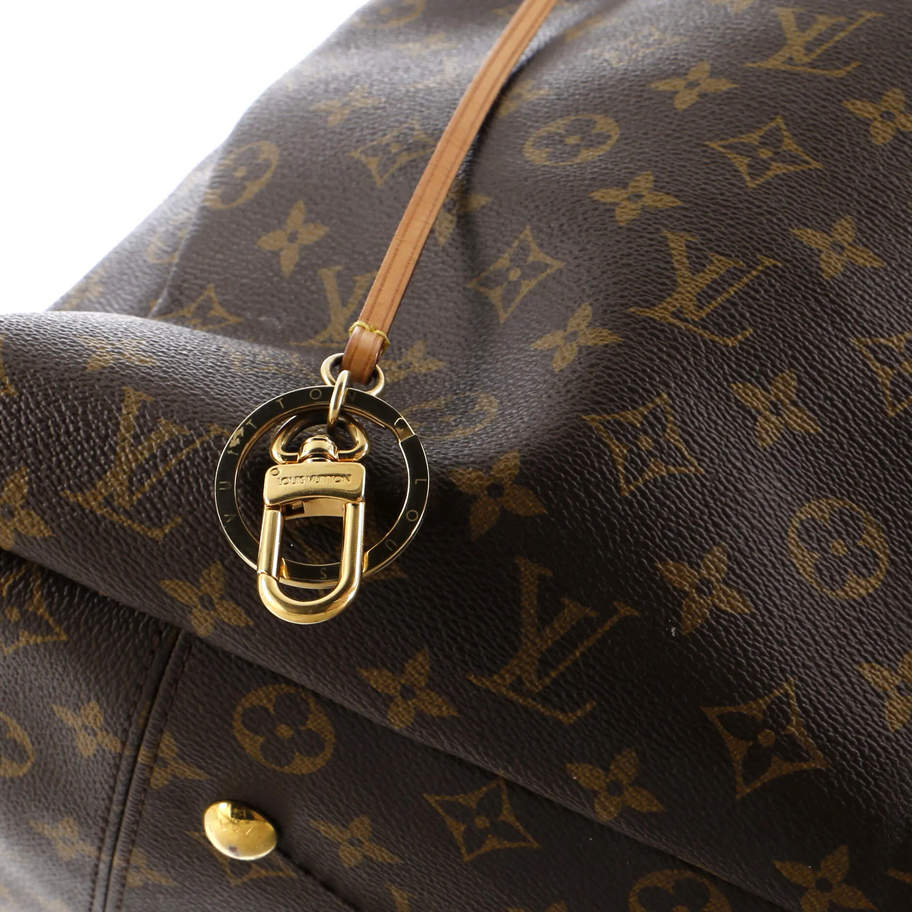 Artsy Handbag Monogram Canvas MM