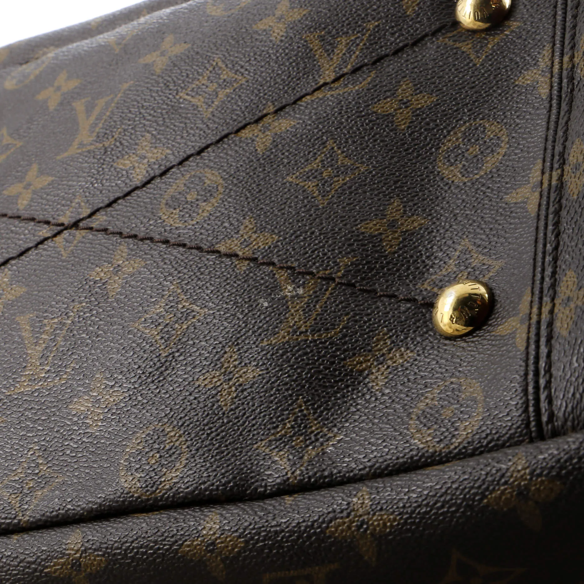 Artsy Handbag Monogram Canvas MM