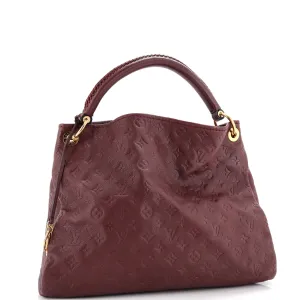 Artsy Handbag Monogram Empreinte Leather MM