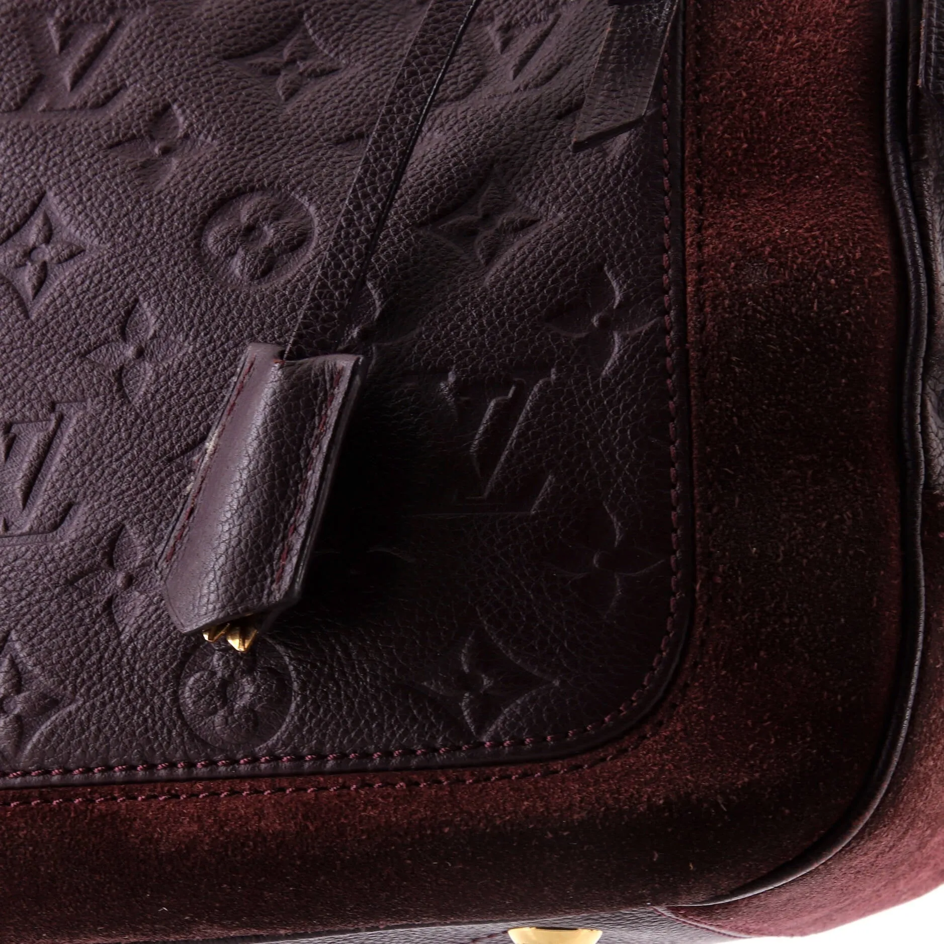 Audacieuse Handbag Monogram Empreinte Leather MM