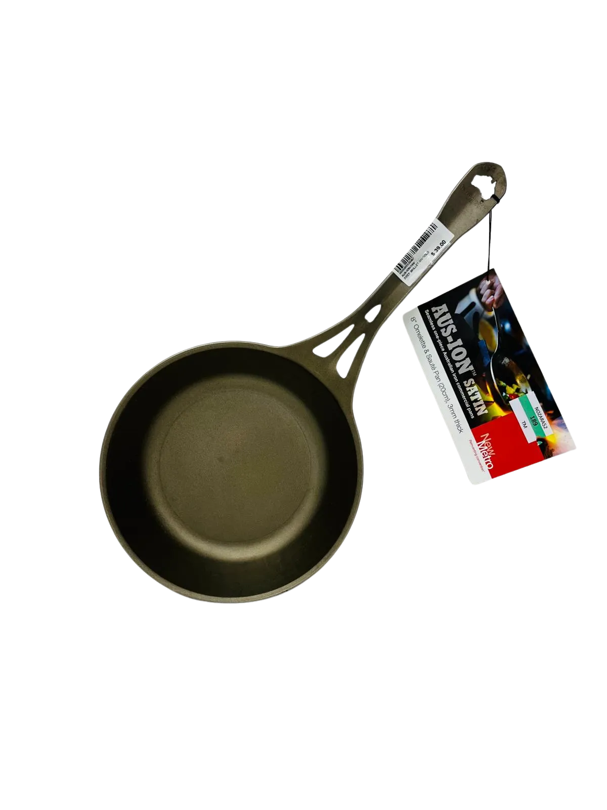 AUS ION Deep Skillet 3mm Australian Iron 8inch Golden