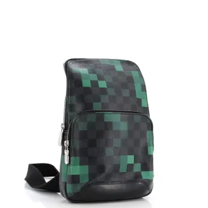 Avenue Sling Bag Limited Edition Damier Graphite Pixel