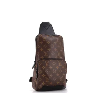 Avenue Sling Bag Macassar Monogram Canvas