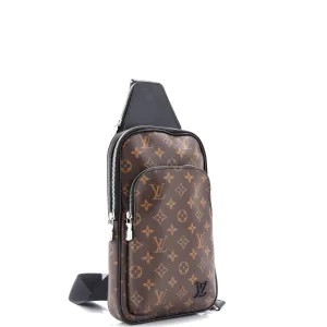Avenue Sling Bag Macassar Monogram Canvas