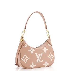 Bagatelle NM Handbag Bicolor Monogram Empreinte Giant