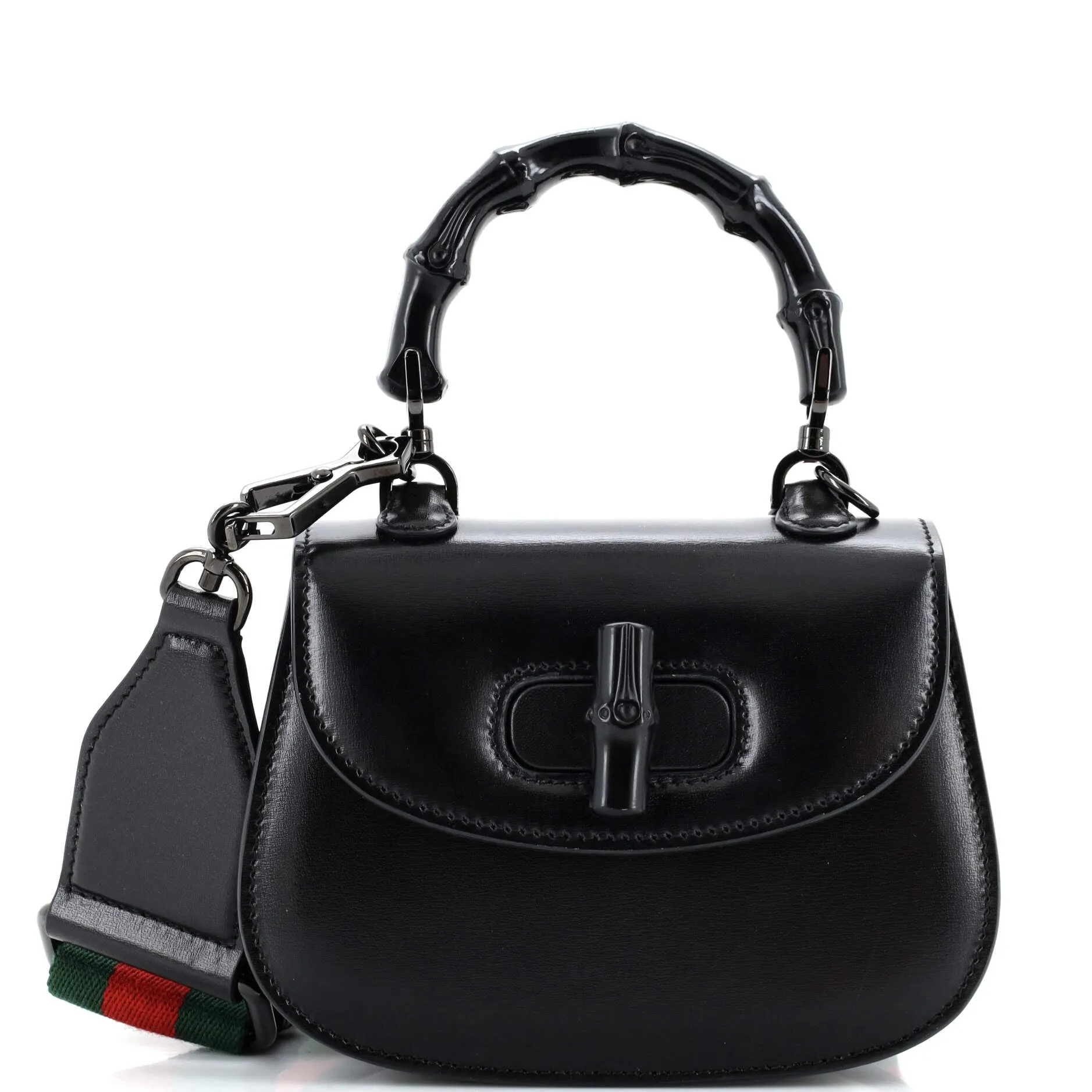 Bamboo 1947 Top Handle Bag Leather Mini