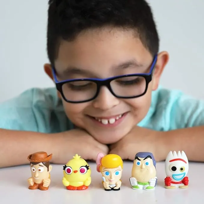 Basic Fun Official Mash'ems Super Sphere - Toy Story 4 Series 1 - Squishy Collectible Figures  6 Pack