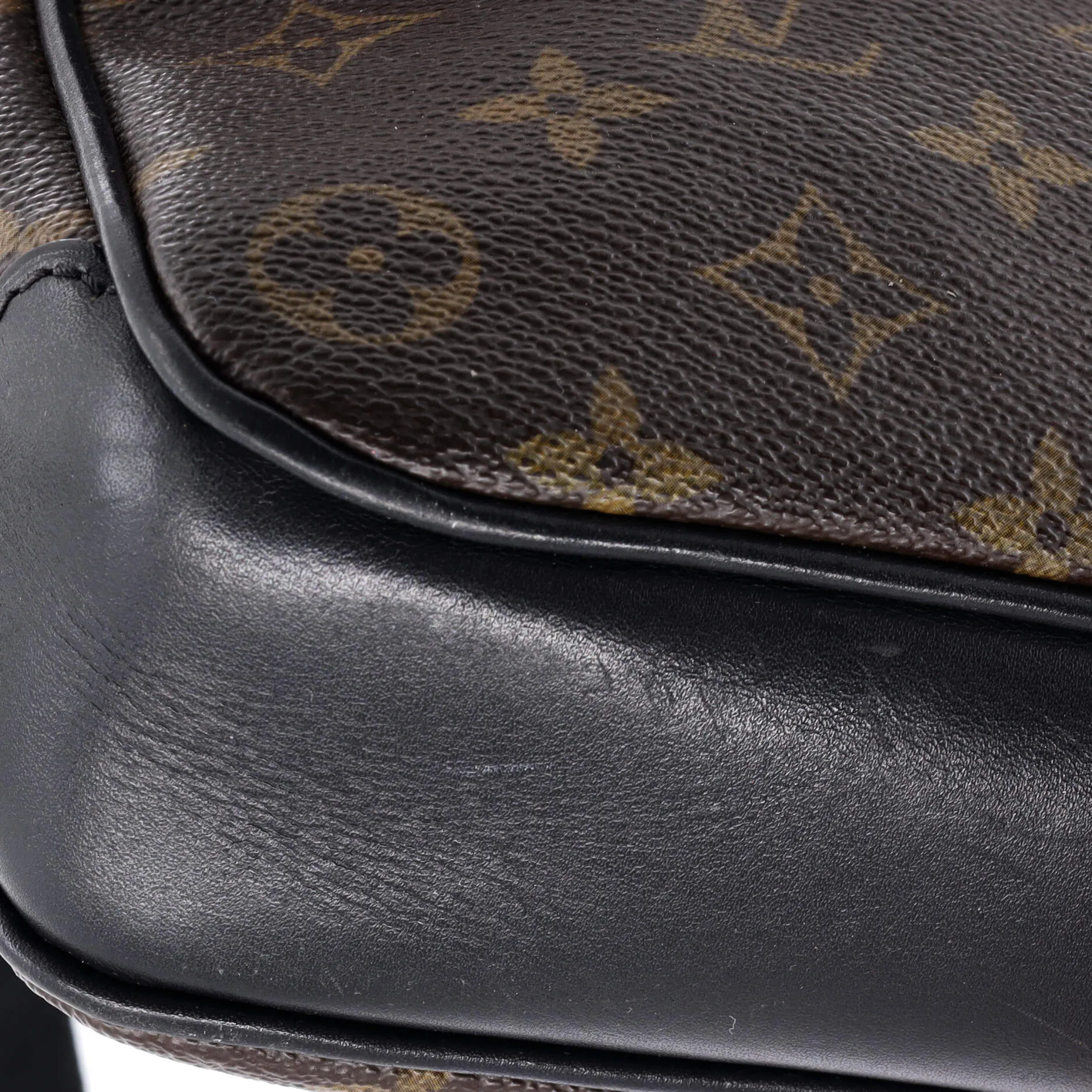 Bass Messenger Bag Macassar Monogram Canvas PM