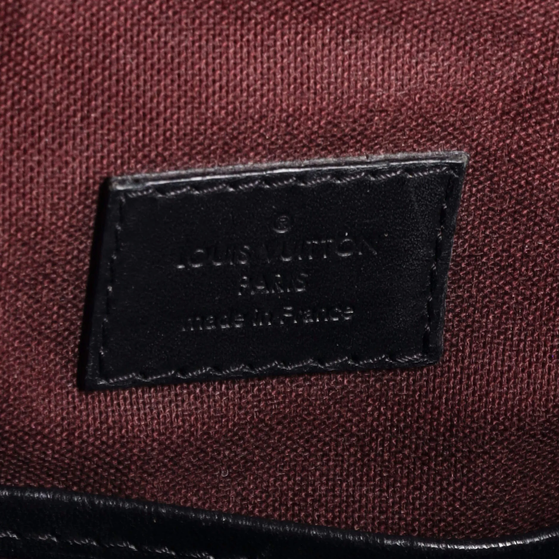 Bass Messenger Bag Macassar Monogram Canvas PM