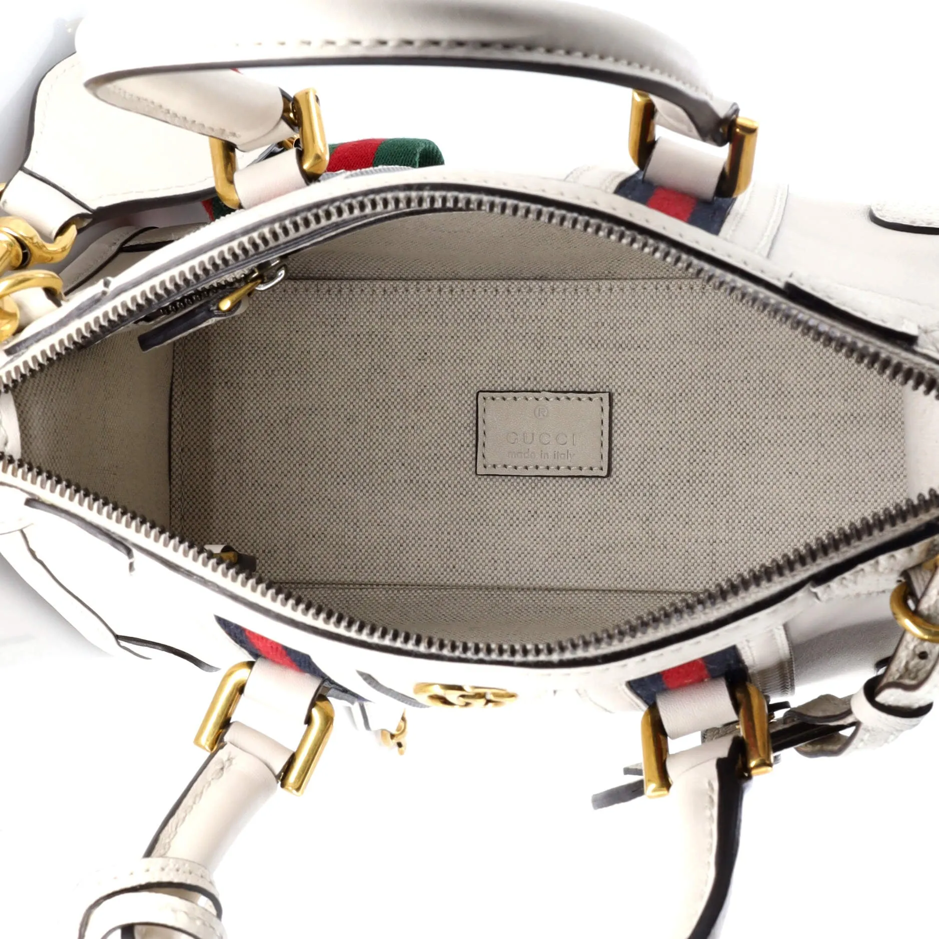 Bauletto Top Handle Bag Leather Small