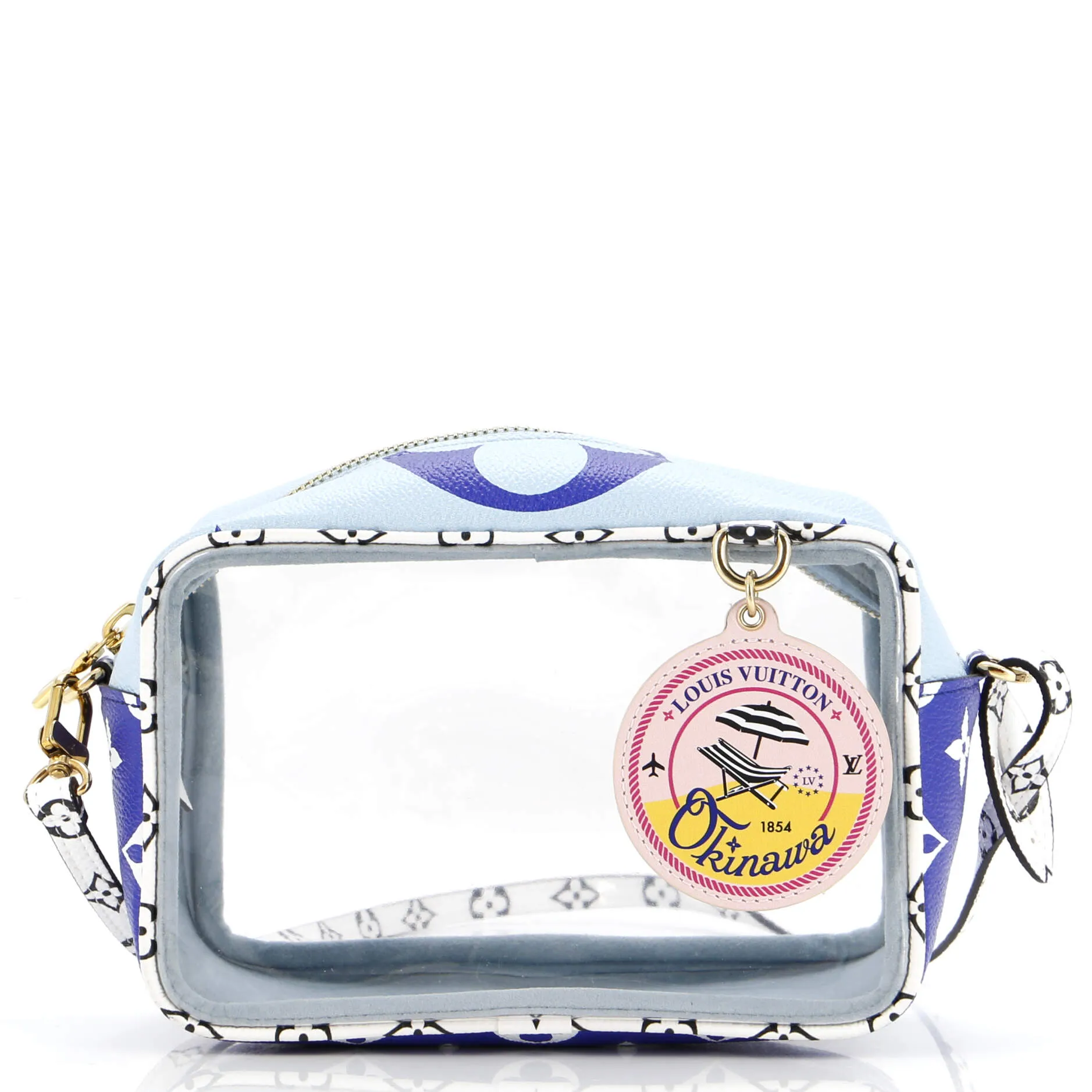 Beach Pouch Limited Edition Cities Colored Monogram Giant