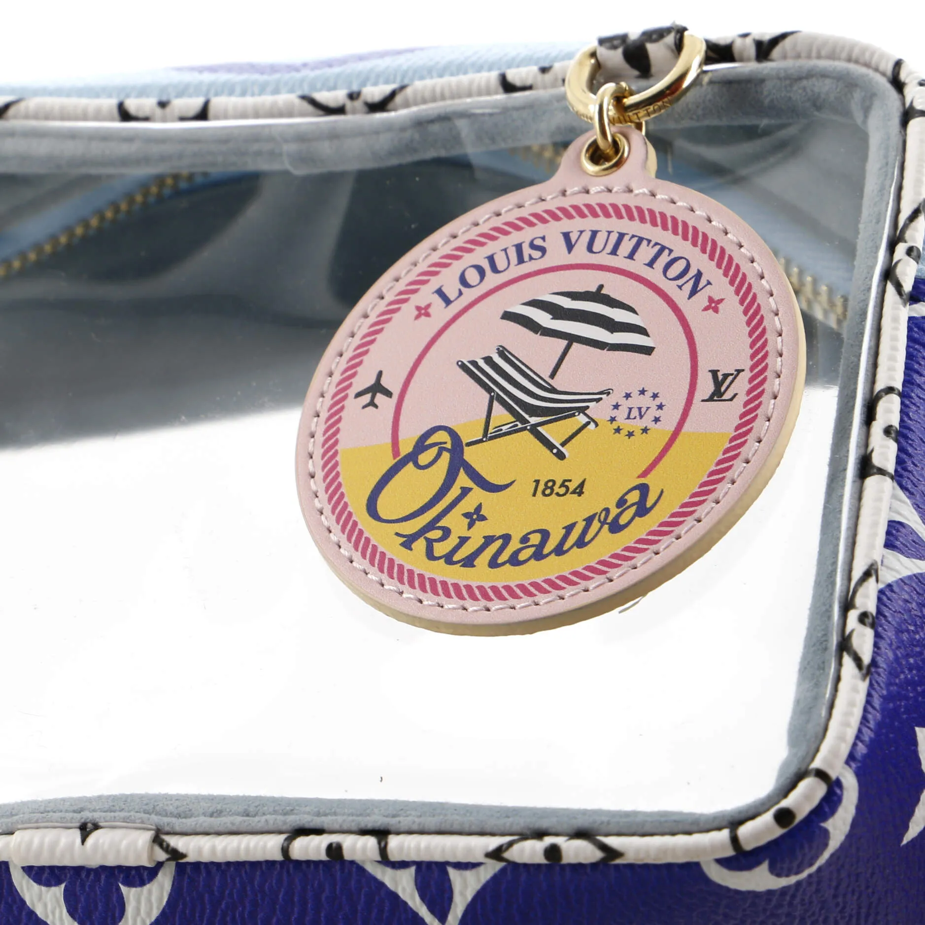 Beach Pouch Limited Edition Cities Colored Monogram Giant