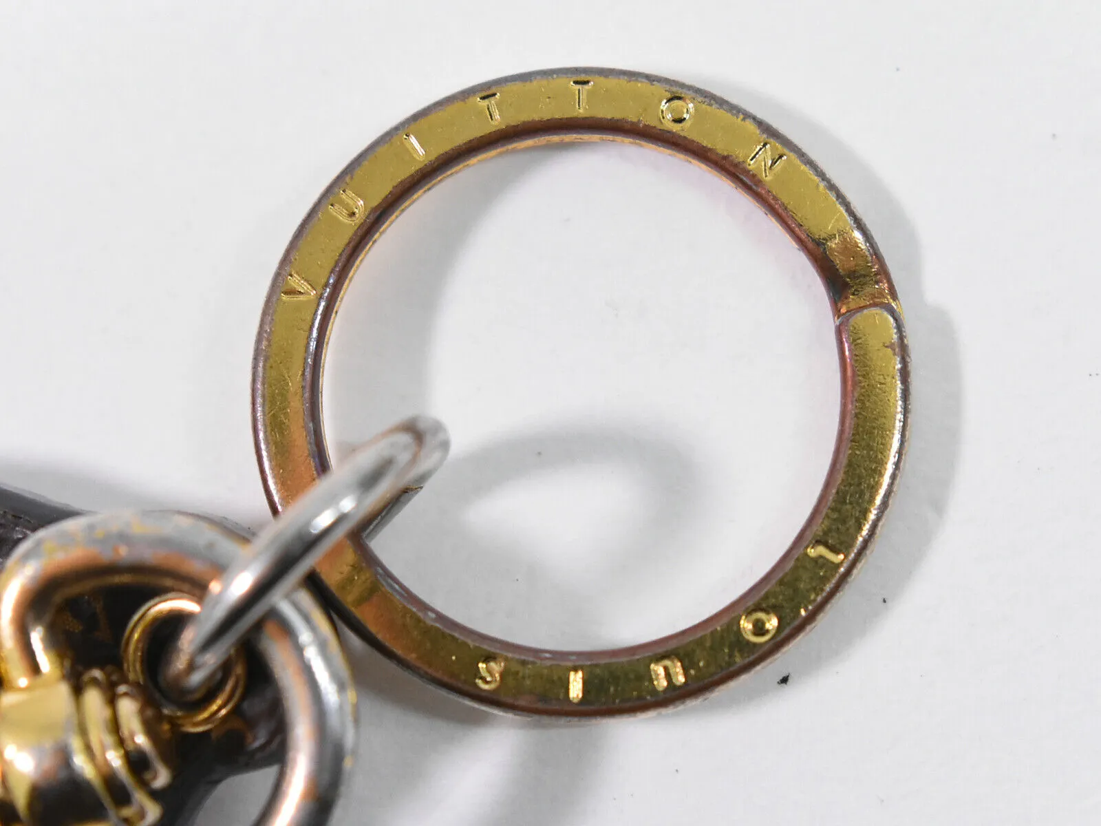 Bear Keychain Monogram Style