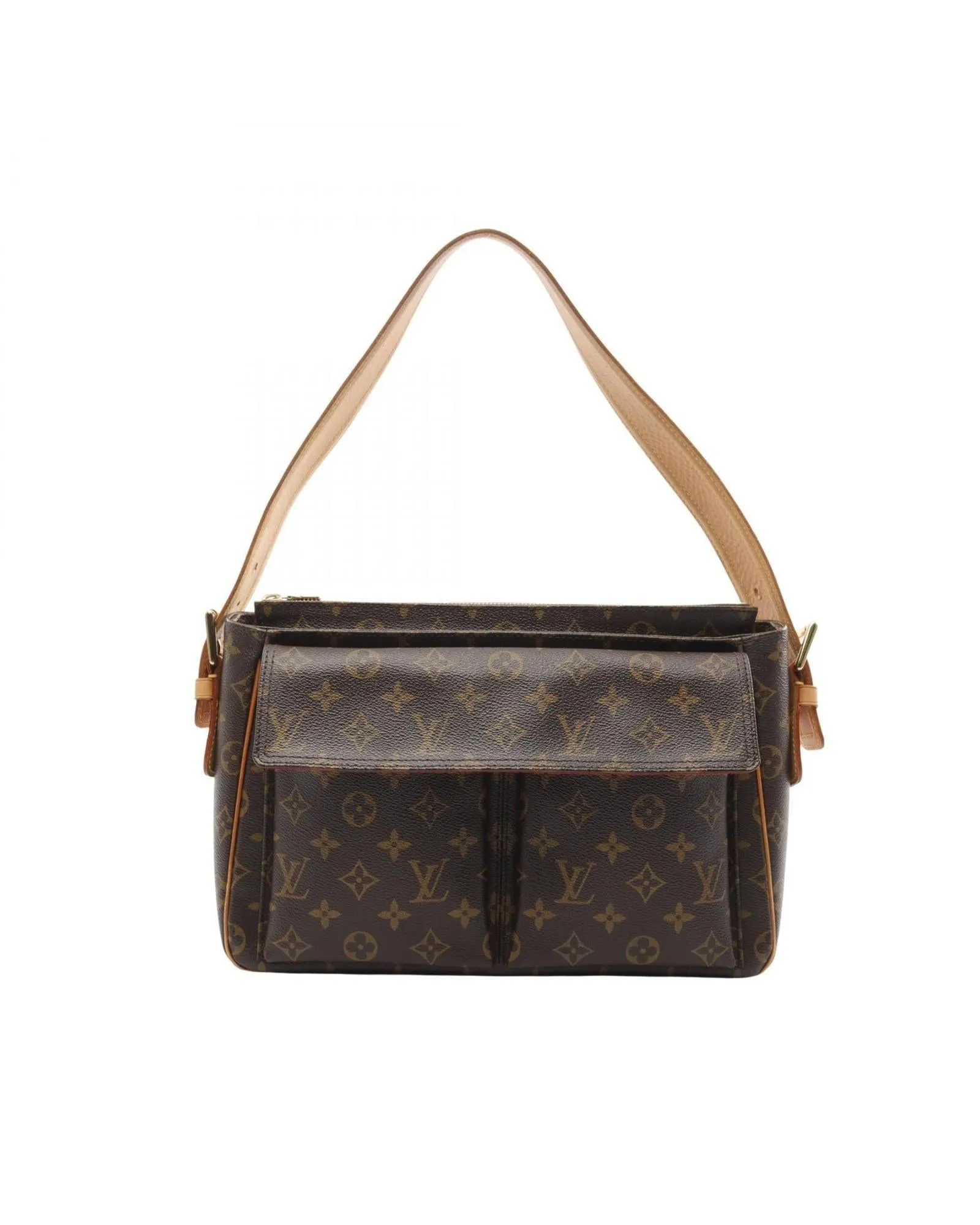 Bedford Monogram Canvas Shoulder Bag